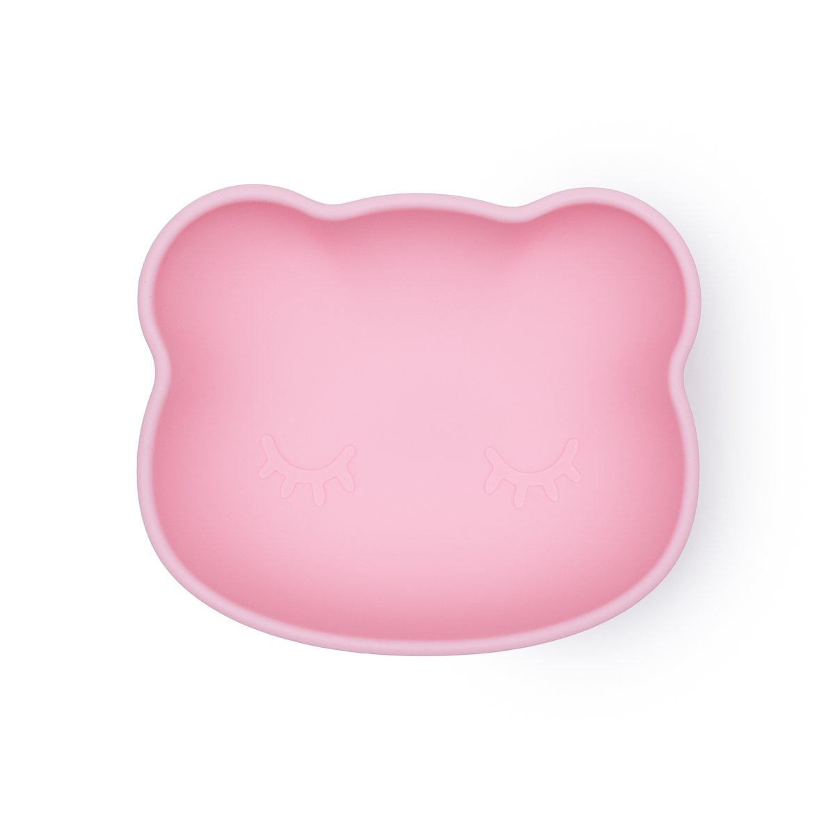 Bear Stickie Bowl with Lid - Powder Pink - Little Reef and Friends