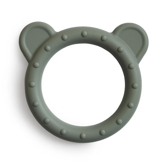 Bear Teether - Green - Little Reef and Friends