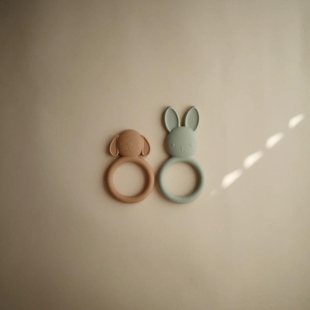 Bunny Teether - Sage - Little Reef and Friends