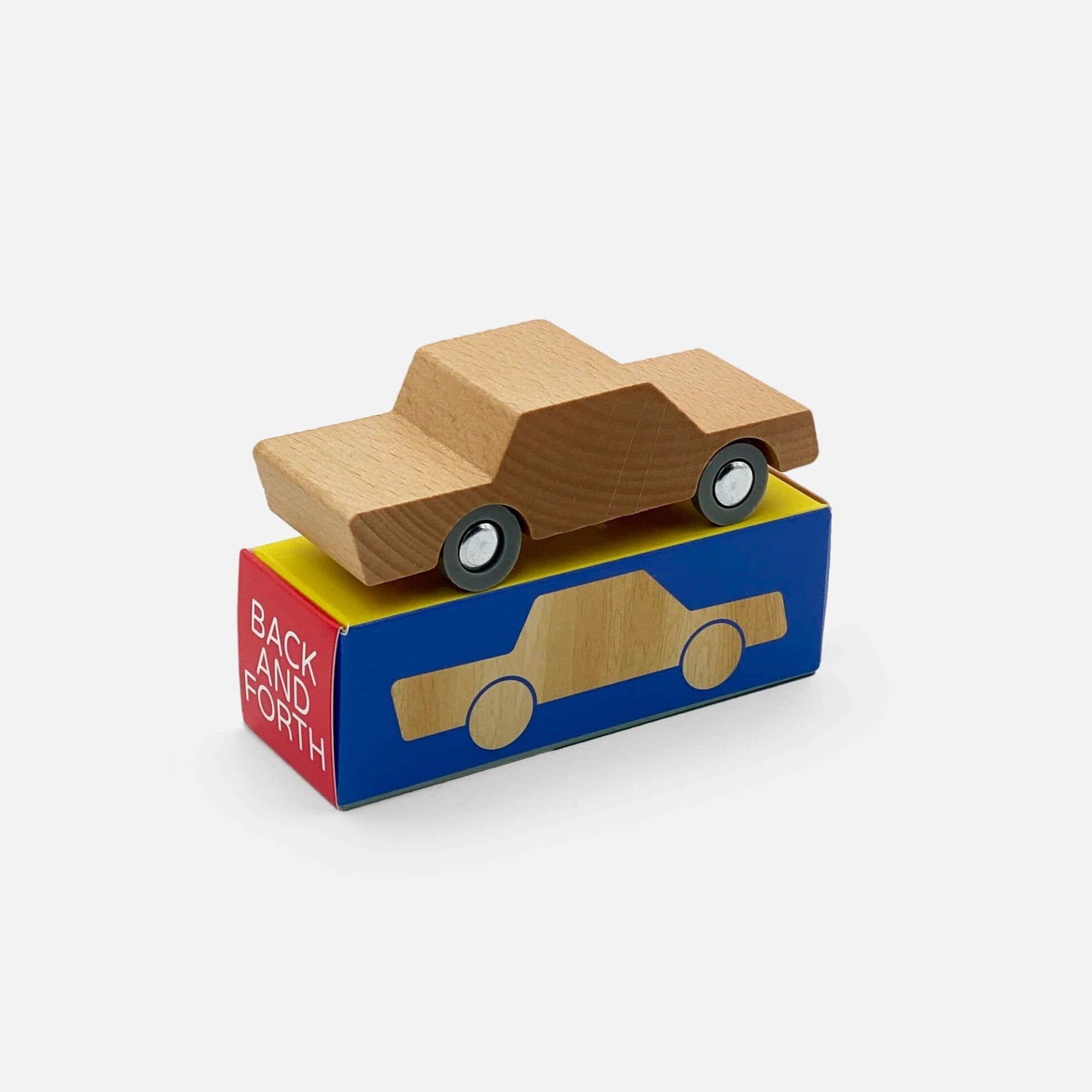 Back and Forth Wooden Car - Little Reef and Friends