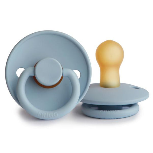 Classic Rubber Pacifier - Baby Blue - Little Reef and Friends