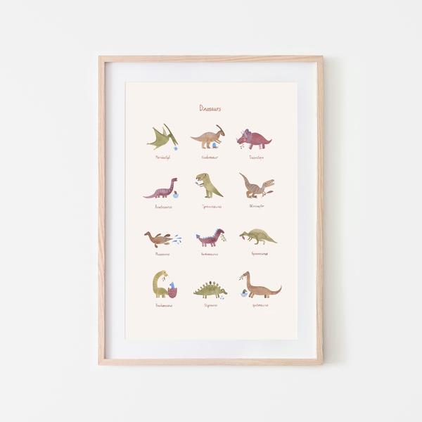 Poster - Dinosaurs - Little Reef and Friends