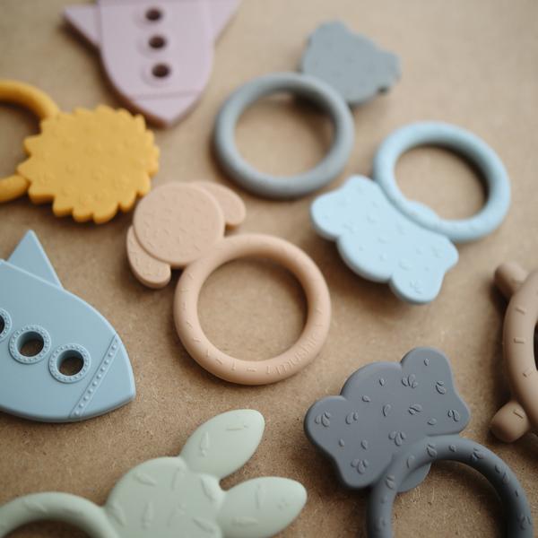 Koala Teether - Stone - Little Reef and Friends