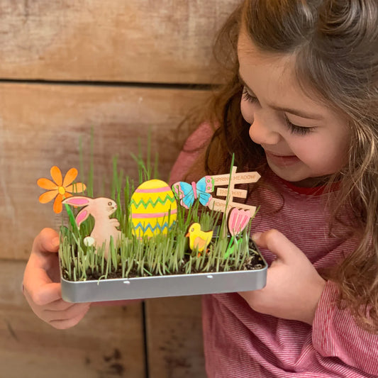 Wooden Craft Kit - Make Your Own Easter Garden - Little Reef and Friends