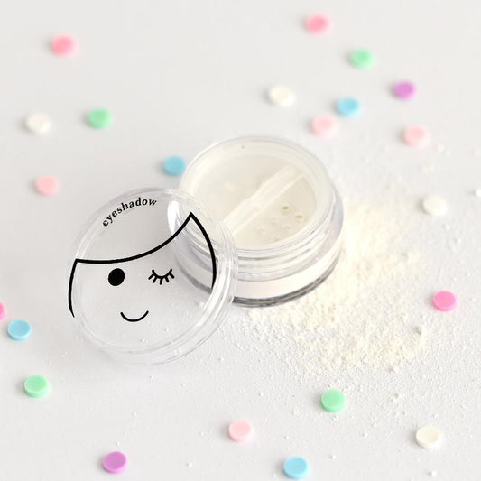 Shimmery Natural Play Eyeshadow - White - Little Reef and Friends