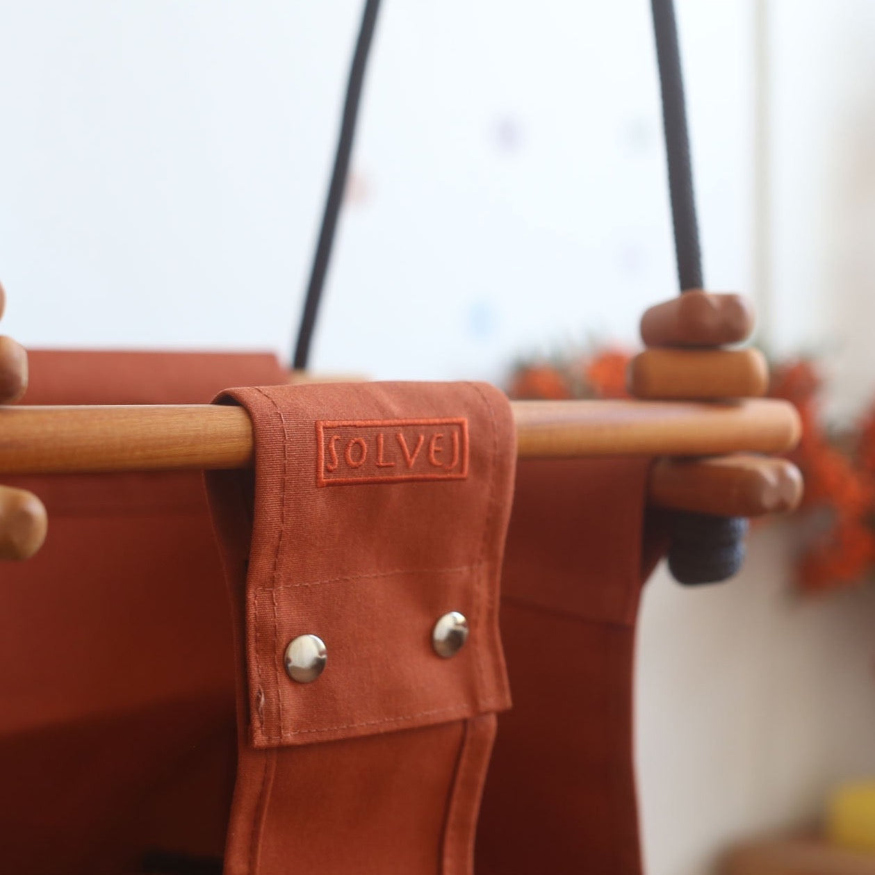 Baby & Toddler Swing - Autumn Rust - Little Reef and Friends