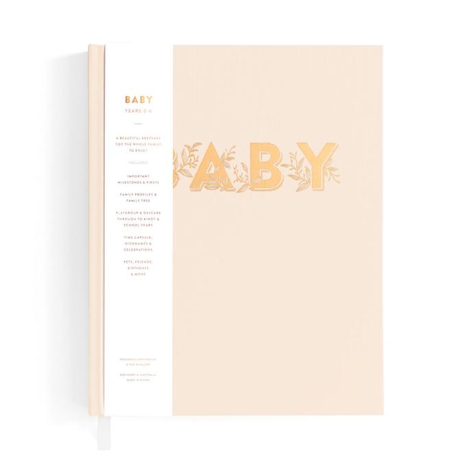 Baby, Birth To 6 Years Journal - Buttermilk - Little Reef and Friends