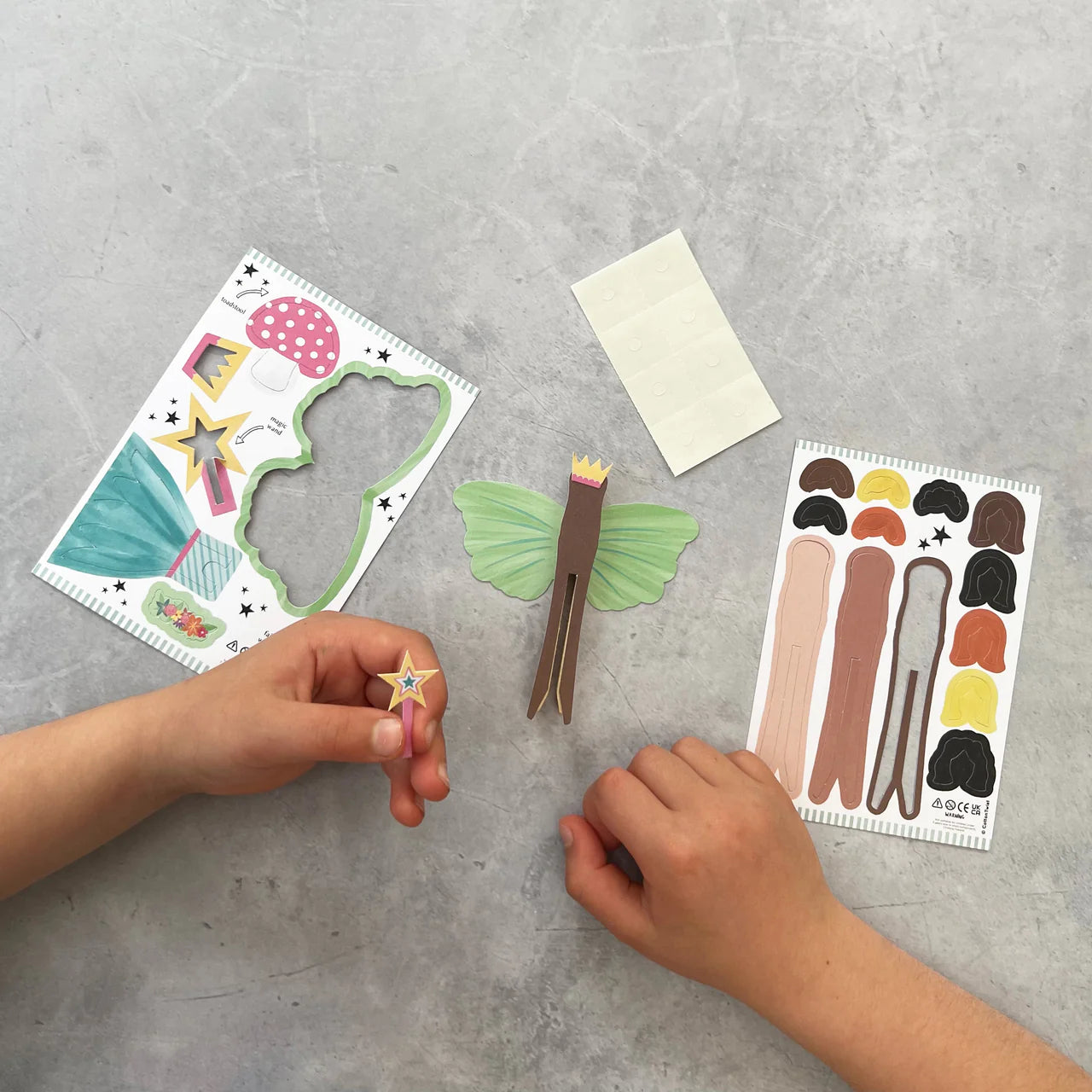 Make Your Own - Fairy Peg Doll Kit - Little Reef and Friends