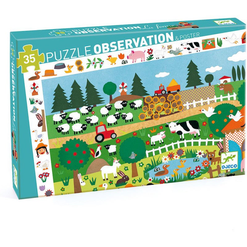 The Farm Observation Puzzle 35pc - Little Reef and Friends