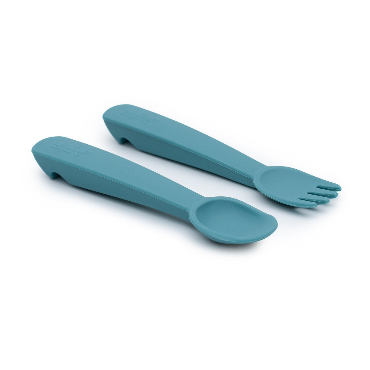 Feedie Fork & Spoon Set with Case - Blue Dusk - Little Reef and Friends