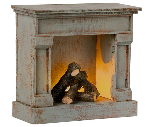 Fireplace - Vintage Blue - Little Reef and Friends