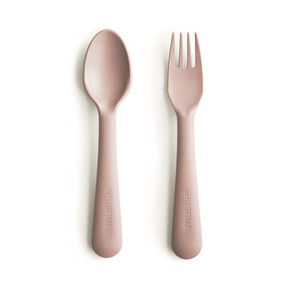 Fork & Spoon Set - Blush - Little Reef and Friends