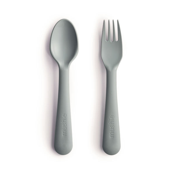 Fork & Spoon Set - Sage - Little Reef and Friends