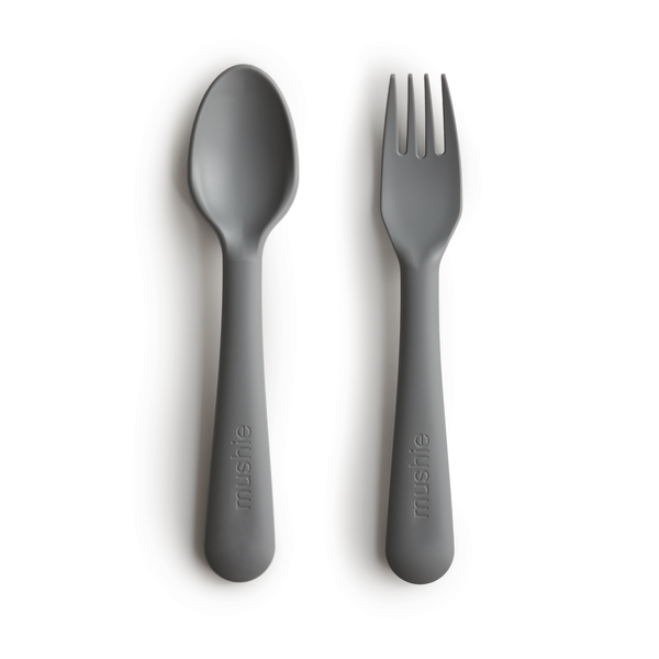 Fork & Spoon Set - Smoke - Little Reef and Friends