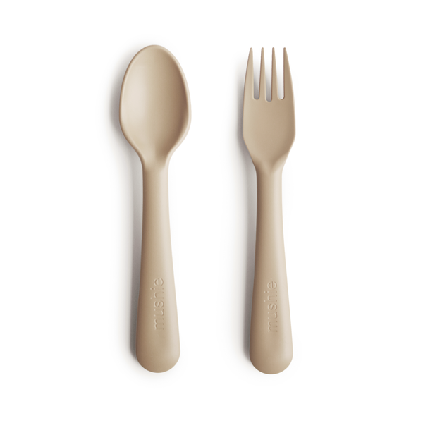 Fork & Spoon Set - Vanilla - Little Reef and Friends