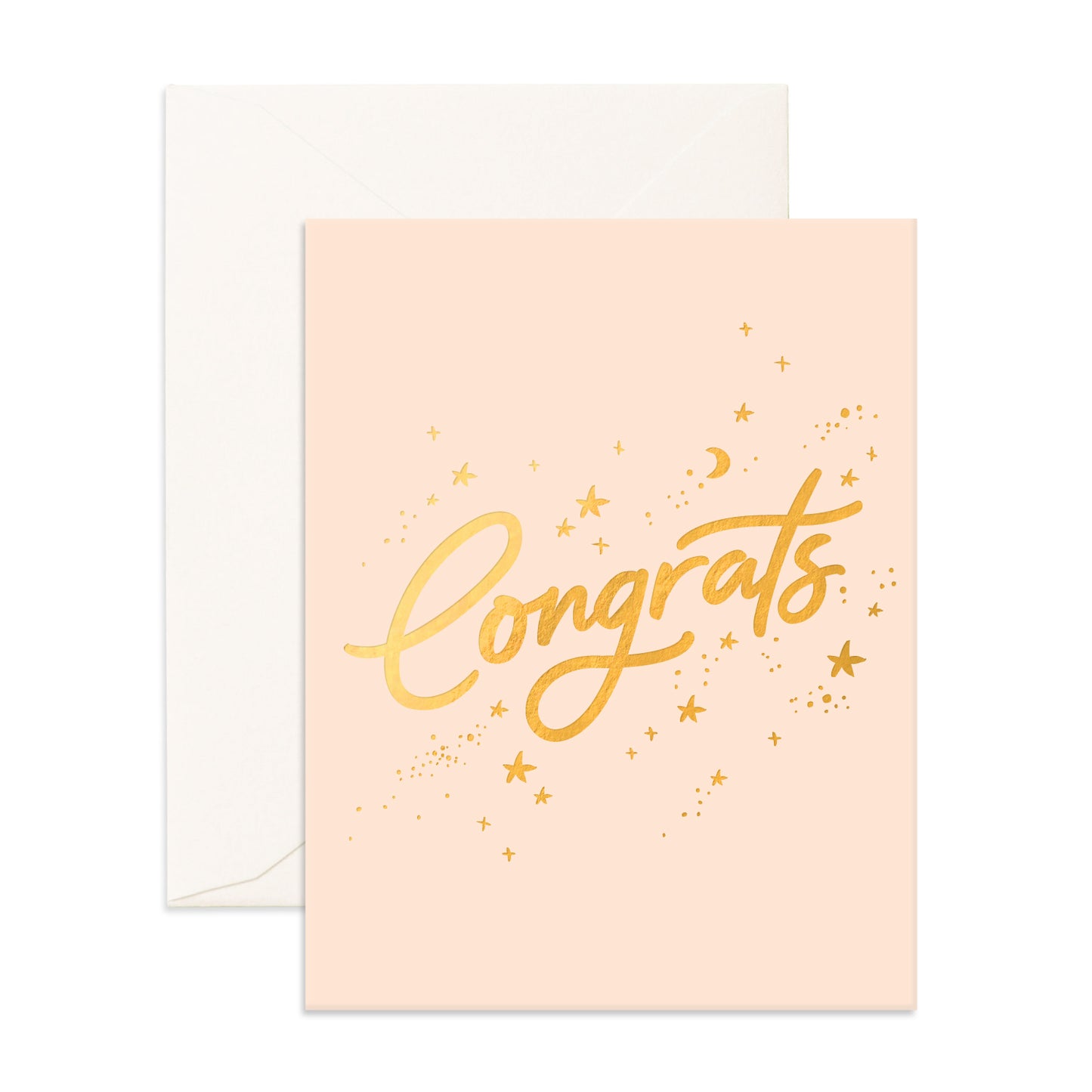 Congrats Greeting Card - Stars - Little Reef and Friends