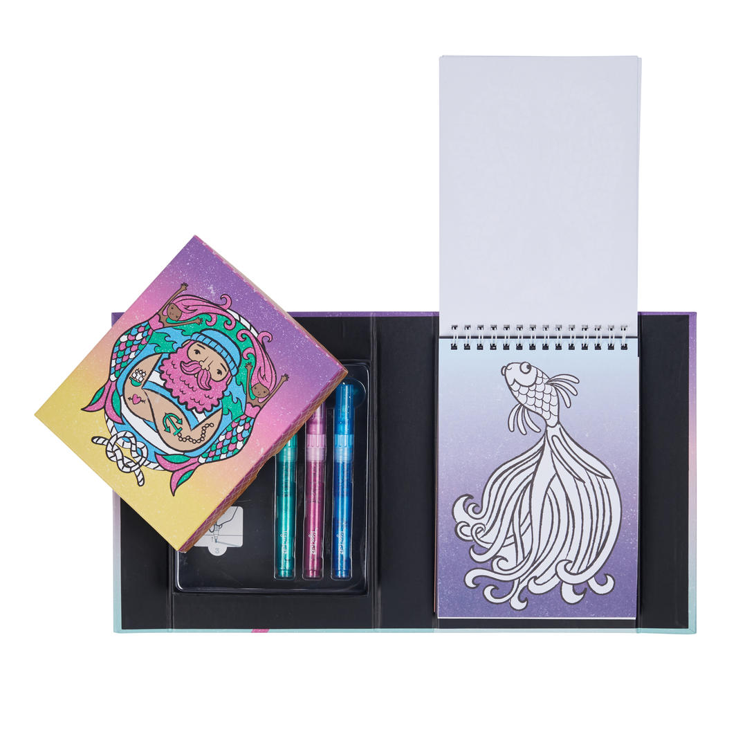 Glitter Colouring Set - Ocean Dreams - Little Reef and Friends