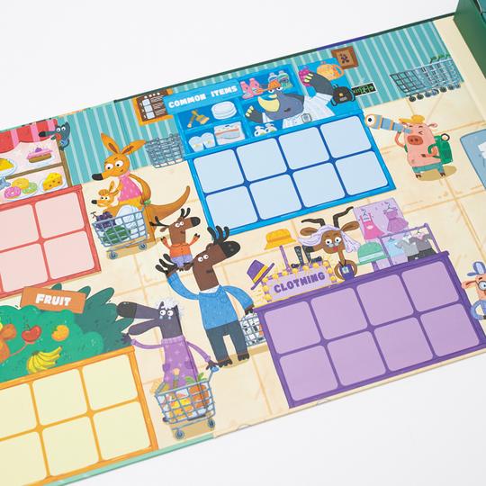 Go Shopping Math Learning Game - Little Reef and Friends
