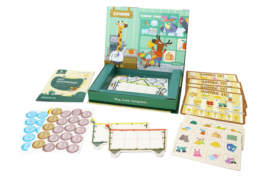 Go Shopping Math Learning Game - Little Reef and Friends