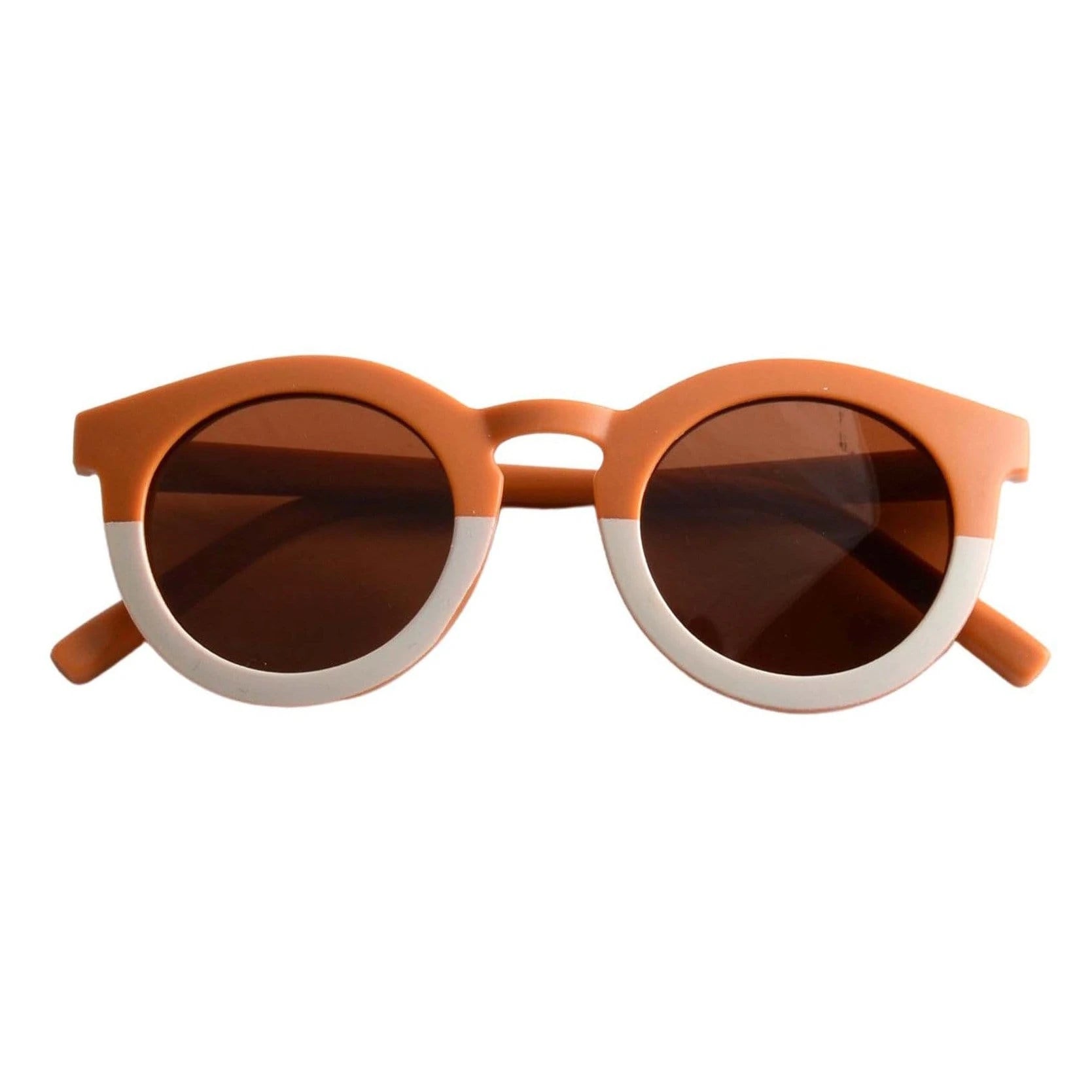 Sustainable Kids Polarised Sunglasses - Spice + Buff - Little Reef and Friends