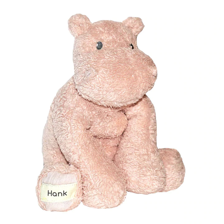 Hank The Hippo Organic Soft Toy - Little Reef and Friends