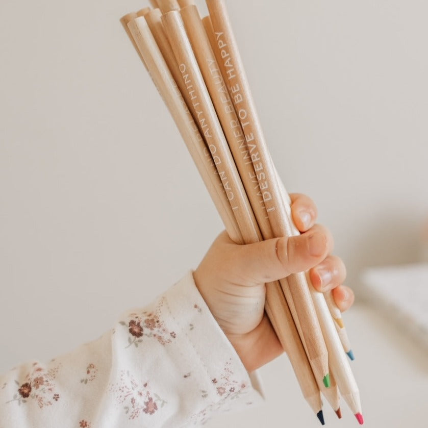 Affirmation Colouring Pencils - Little Reef and Friends