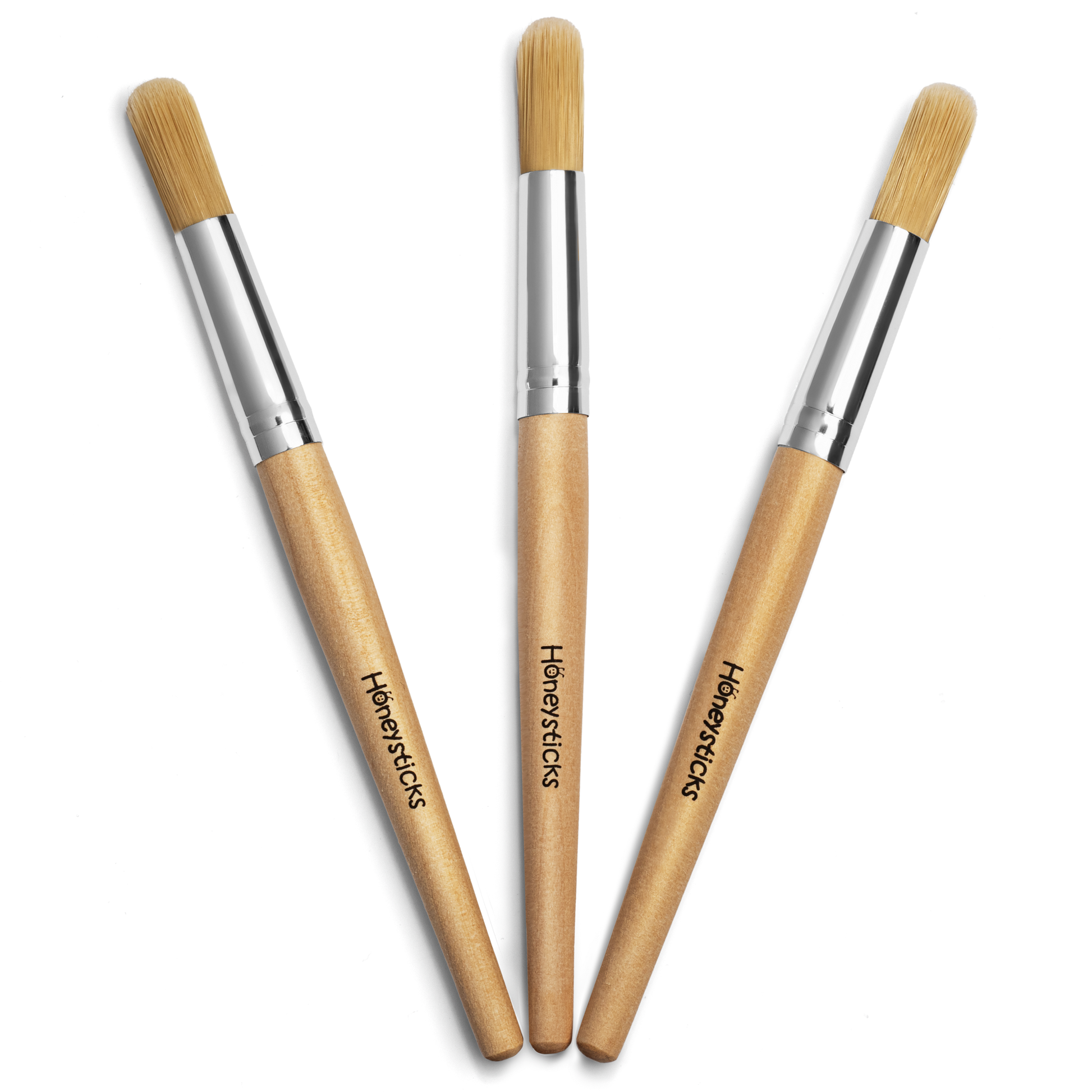 Jumbo Paint Brush Set - 3 Pack - Little Reef and Friends