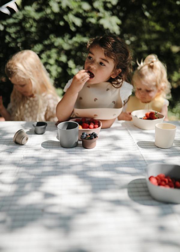 Silicone Baby Bib - Rainbow - Little Reef and Friends