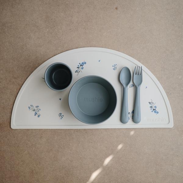 Silicone Placemat - Lilac Flowers - Little Reef and Friends