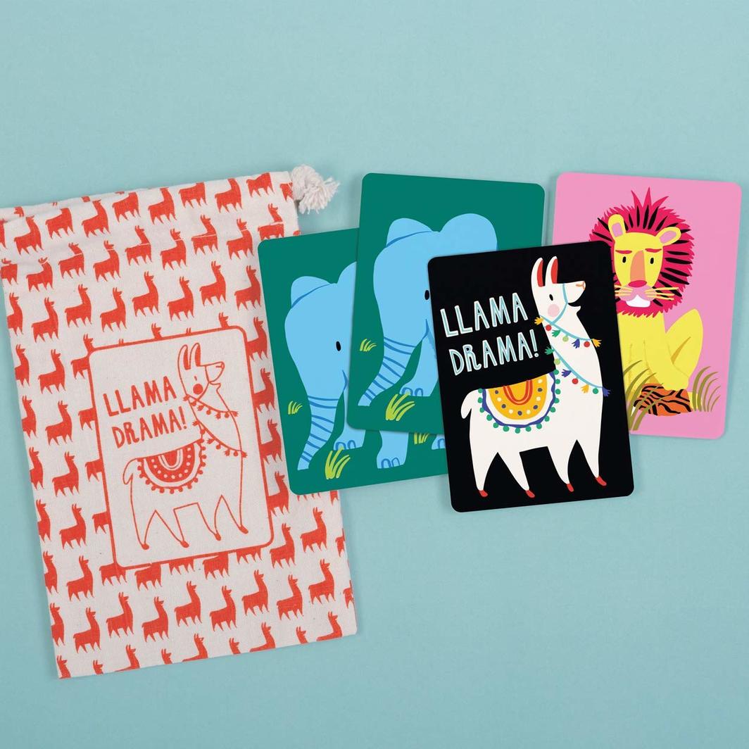 Llama Drama! Playing Cards to Go - Little Reef and Friends
