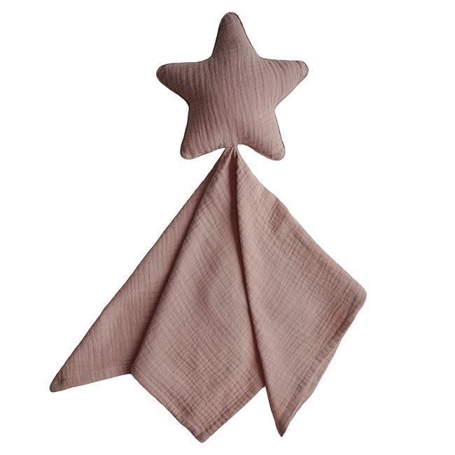 Organic Lovey Blanket - Star Natural - Little Reef and Friends