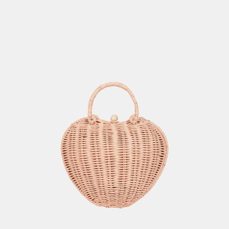 Rattan Luvya Bag - Rose - Little Reef and Friends