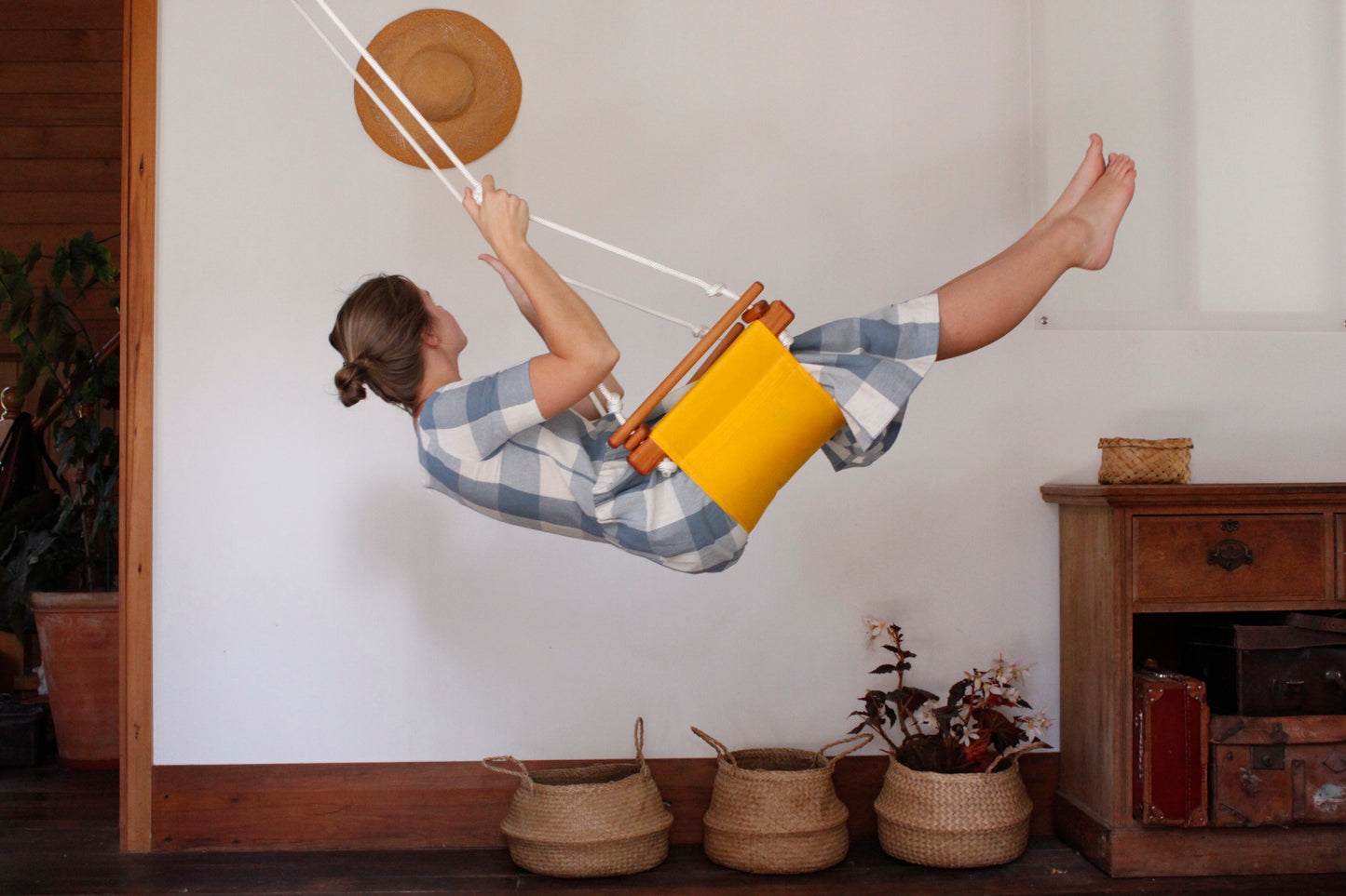 Child Swing - Kowhai Yellow - Little Reef and Friends