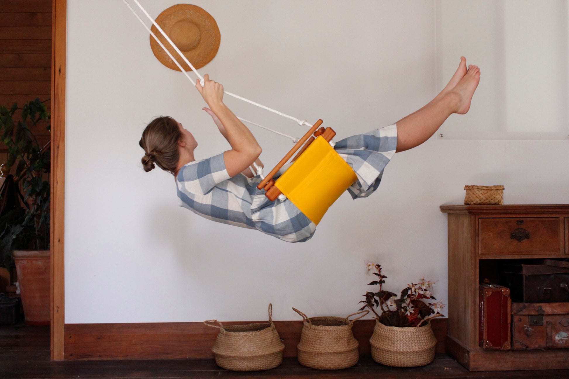 Child Swing - Kowhai Yellow - Little Reef and Friends