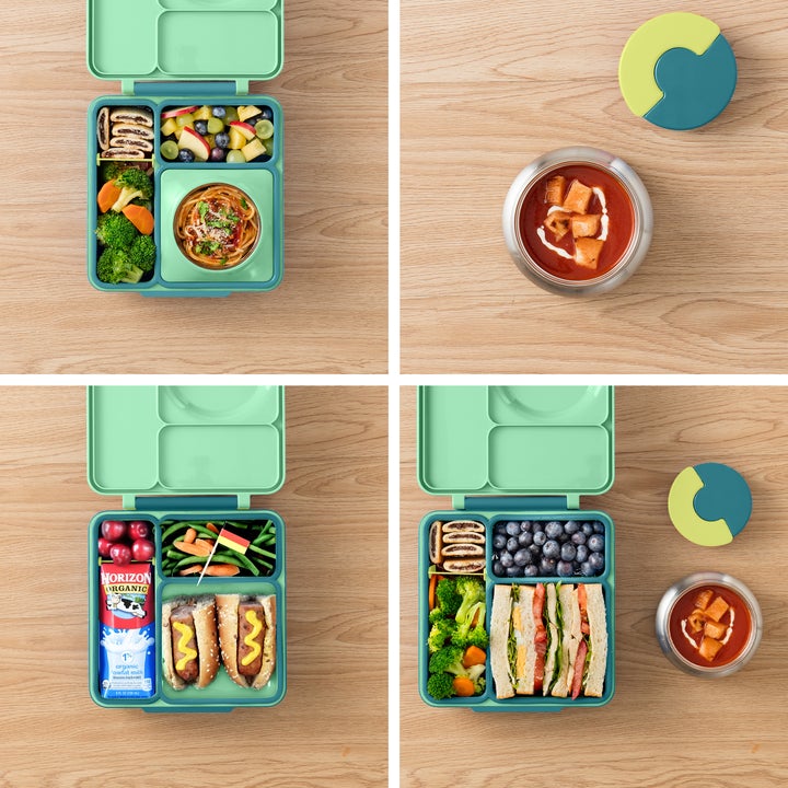 Hot & Cold Bento Lunchbox - Meadow - Little Reef and Friends
