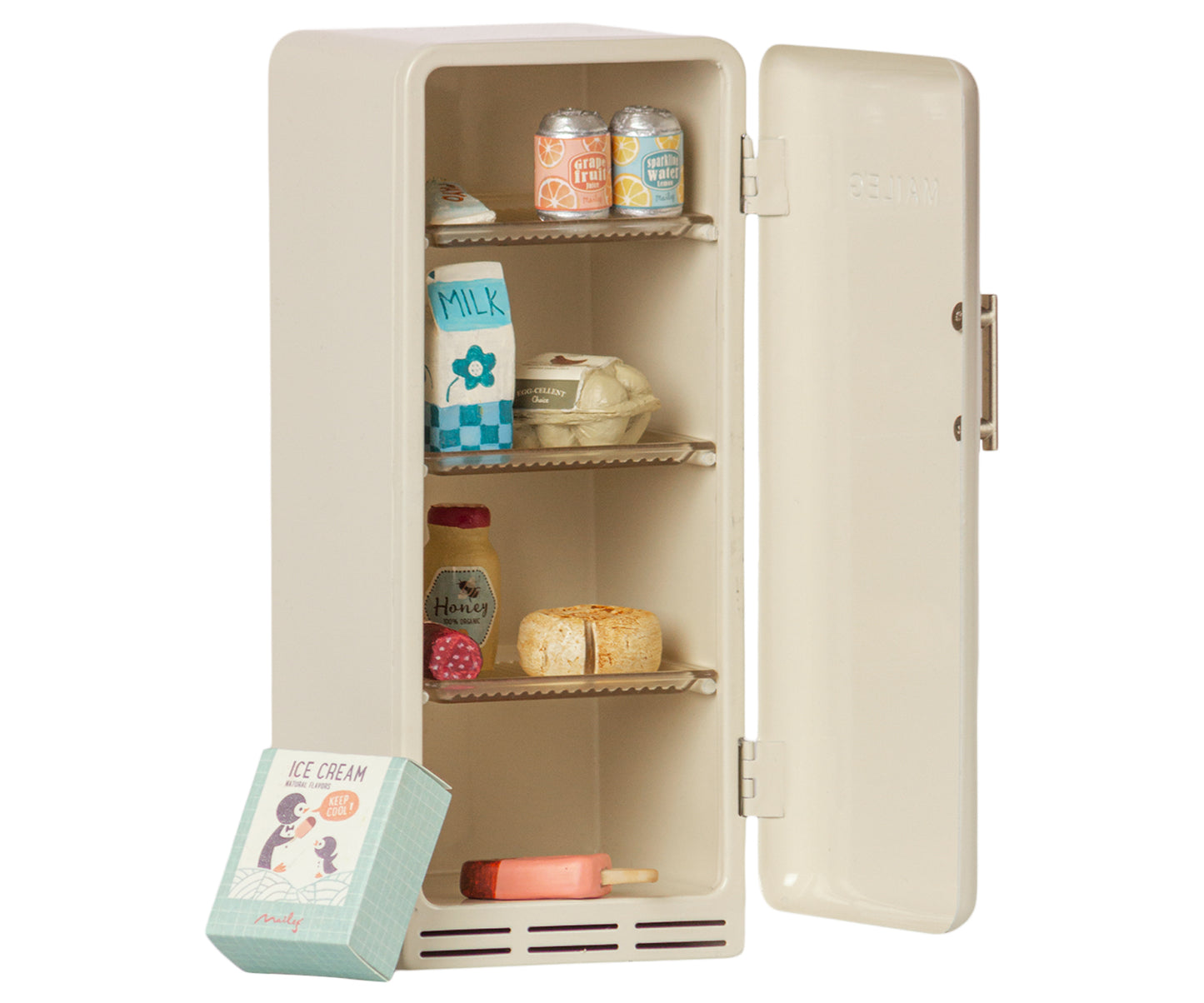 Metal Fridge - Off White - Little Reef and Friends