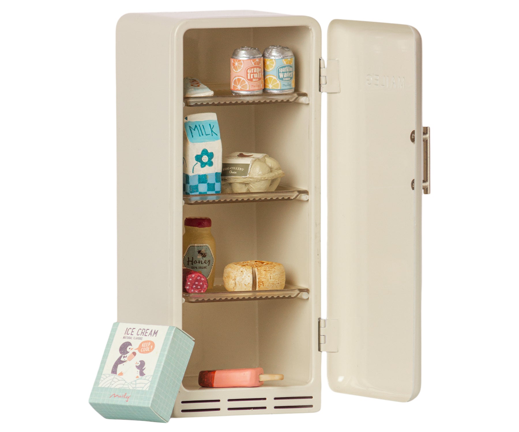 Metal Fridge - Off White - Little Reef and Friends