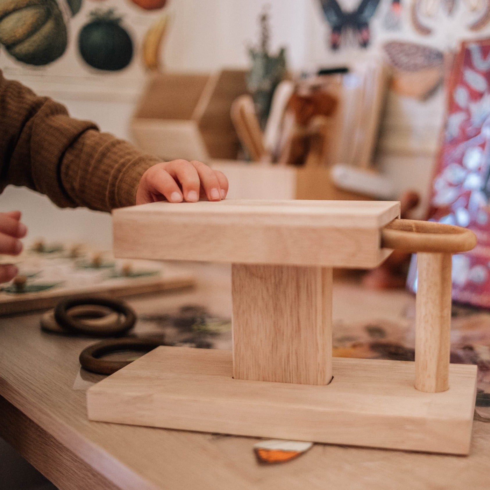 Montessori rings activity - Little Reef and Friends