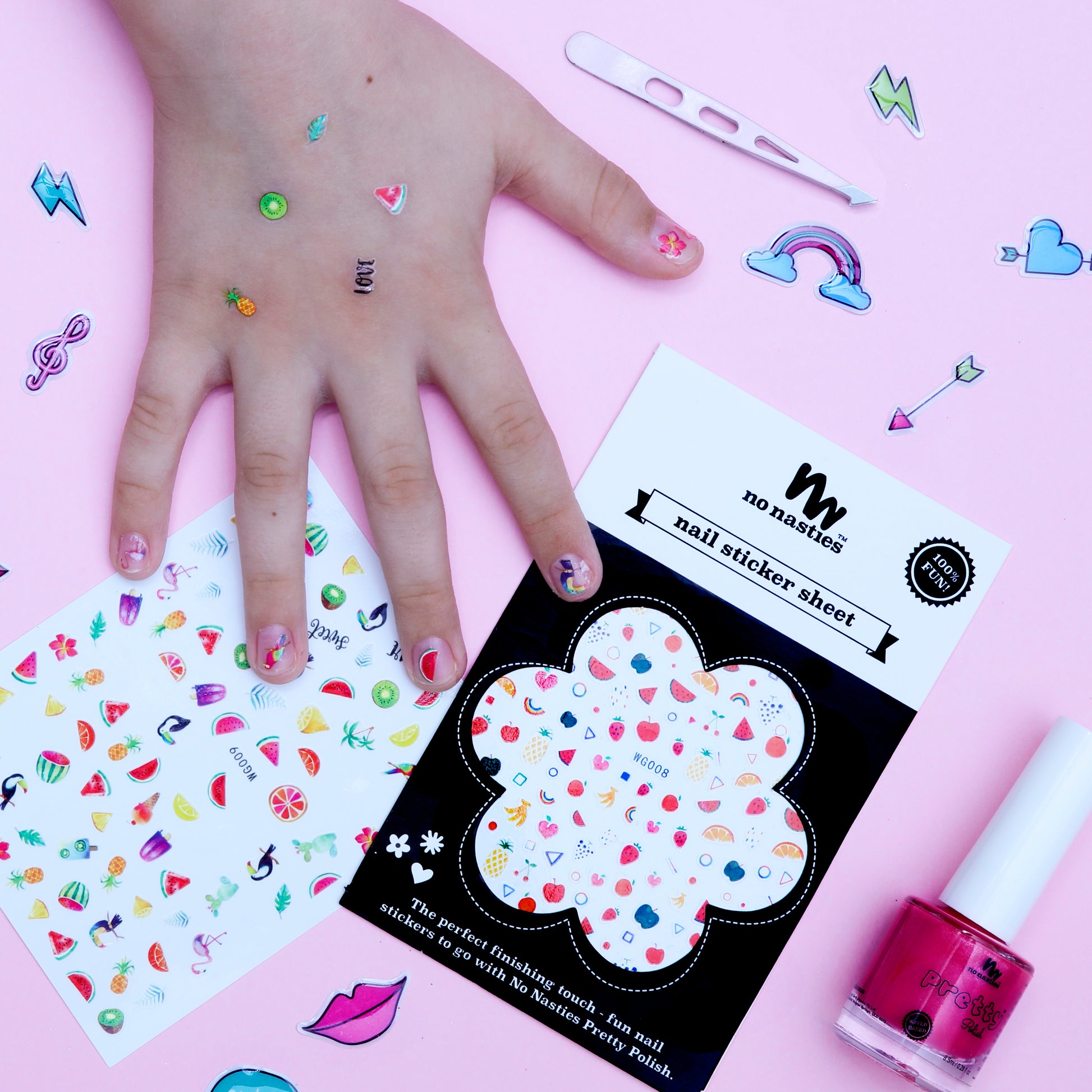 Nail Sticker Sheet - Little Reef and Friends