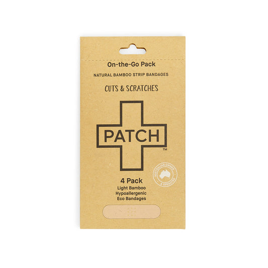 Bamboo Plasters - Natural 4 Pk - Little Reef and Friends
