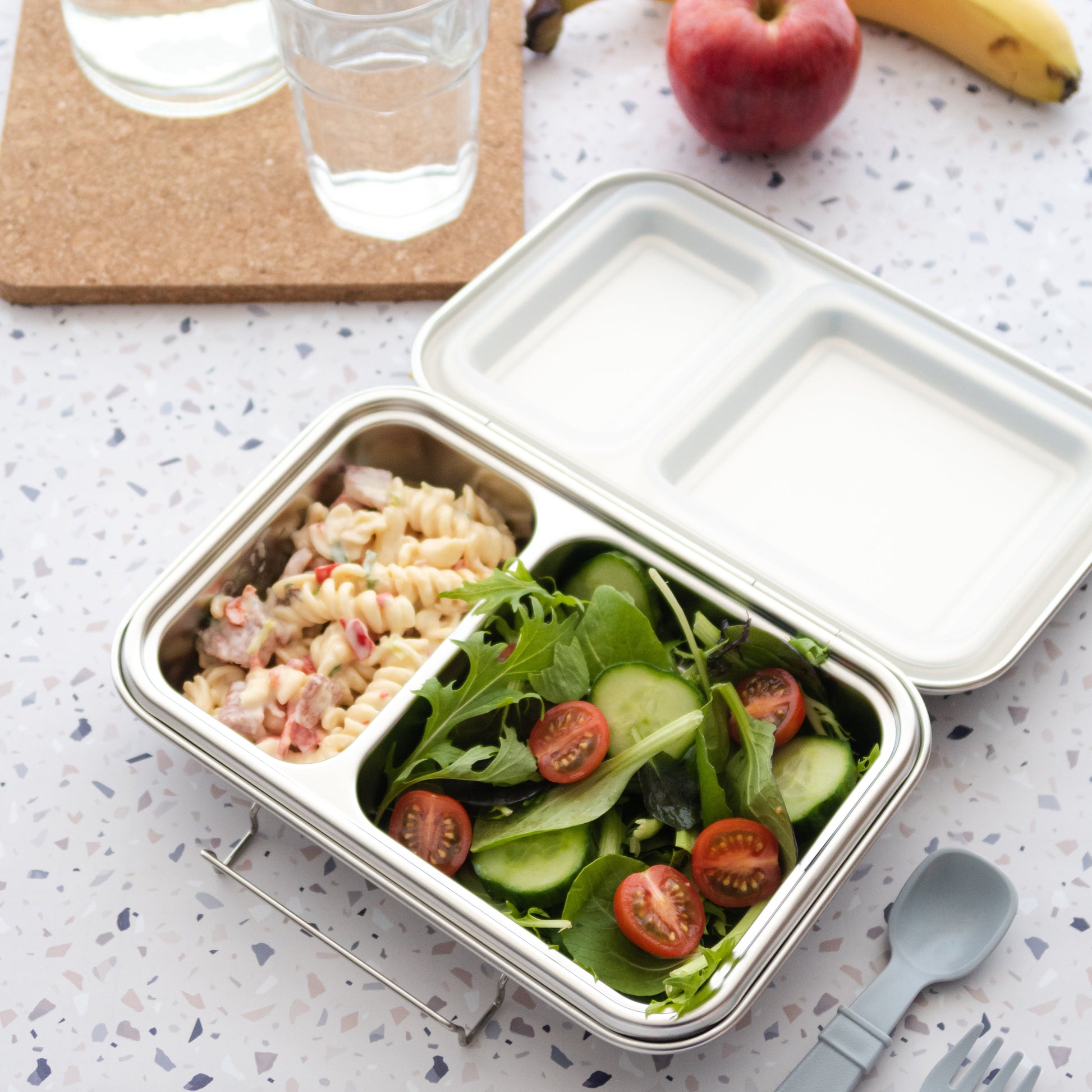 Stainless Steel Duo Lunch Box - Little Reef and Friends
