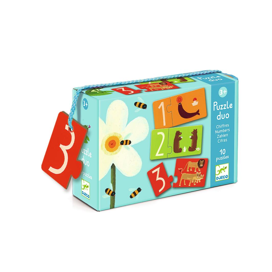 Numbers Toddler Puzzle - Set Of 10 - Little Reef and Friends