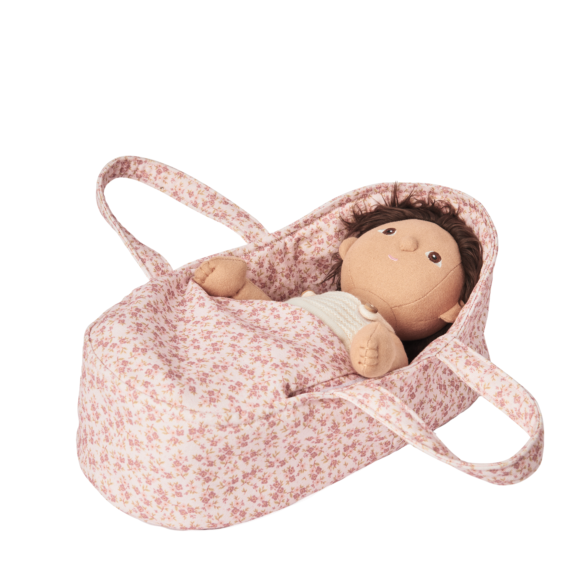 Dinkum Doll Carry Cot - Meadow - Little Reef and Friends