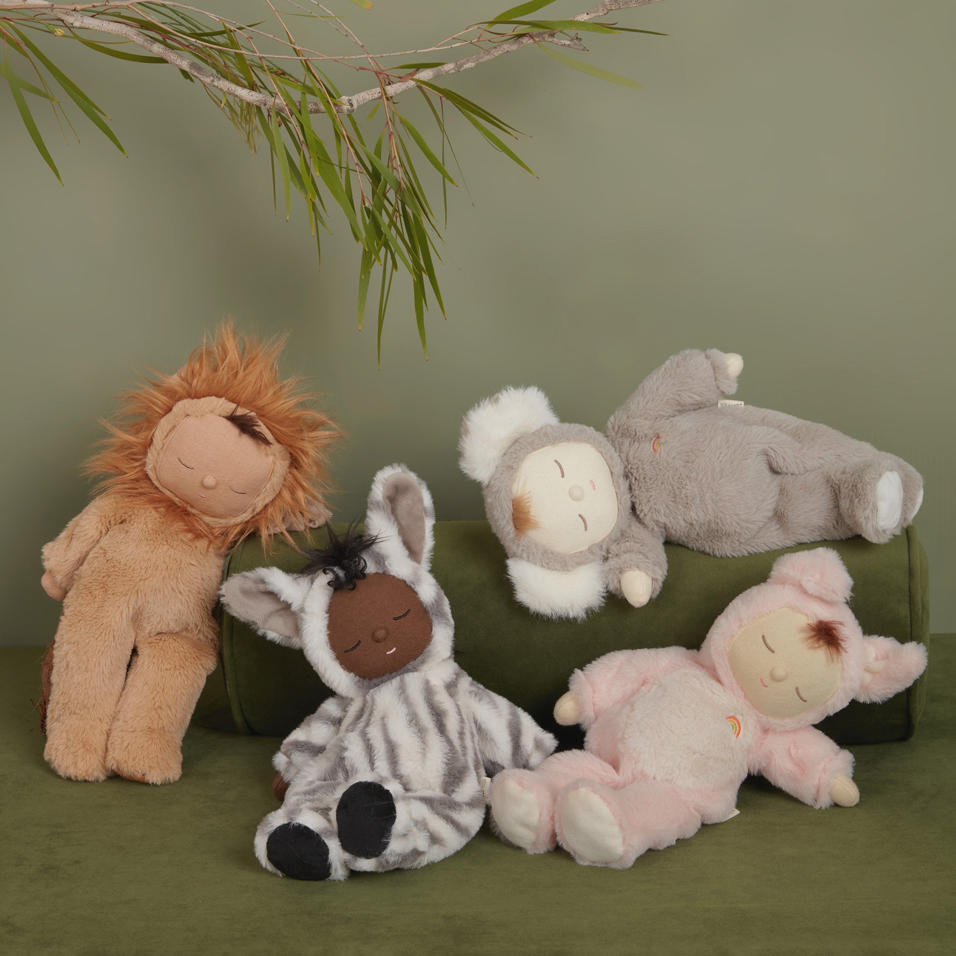 Cozy Dinkum Doll - Zebra Mini - Little Reef and Friends