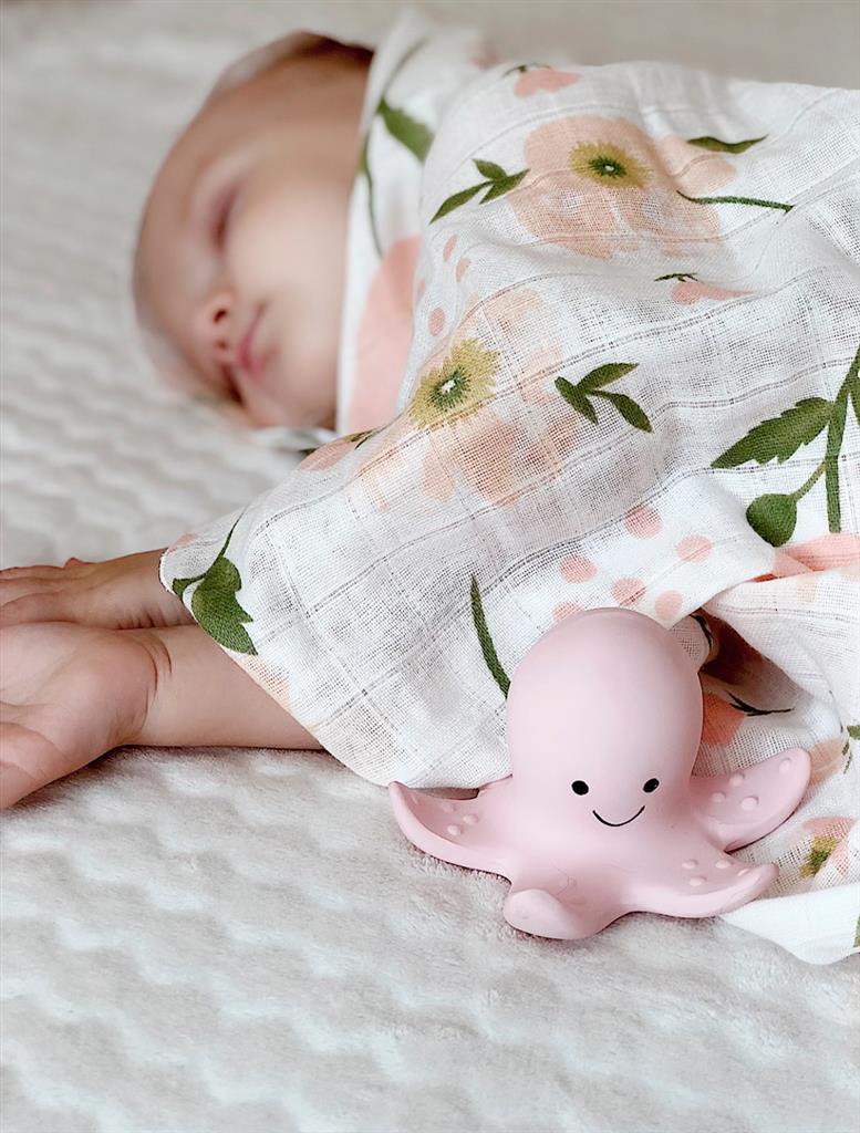 My First Ocean Buddies Bath Toy & Rattle - Octopus - Little Reef and Friends