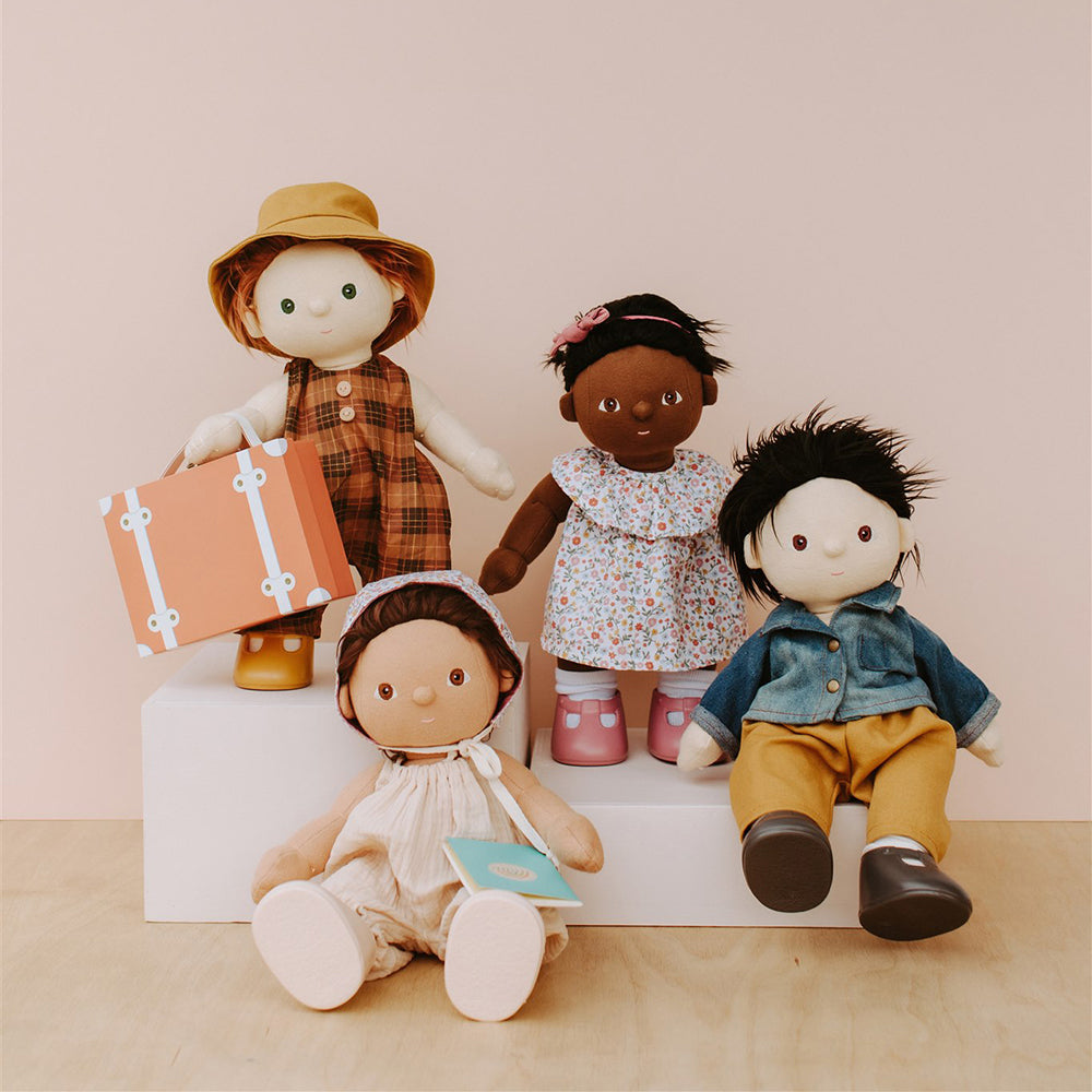 Dinkum Doll Travel Tog - Apricot - Little Reef and Friends