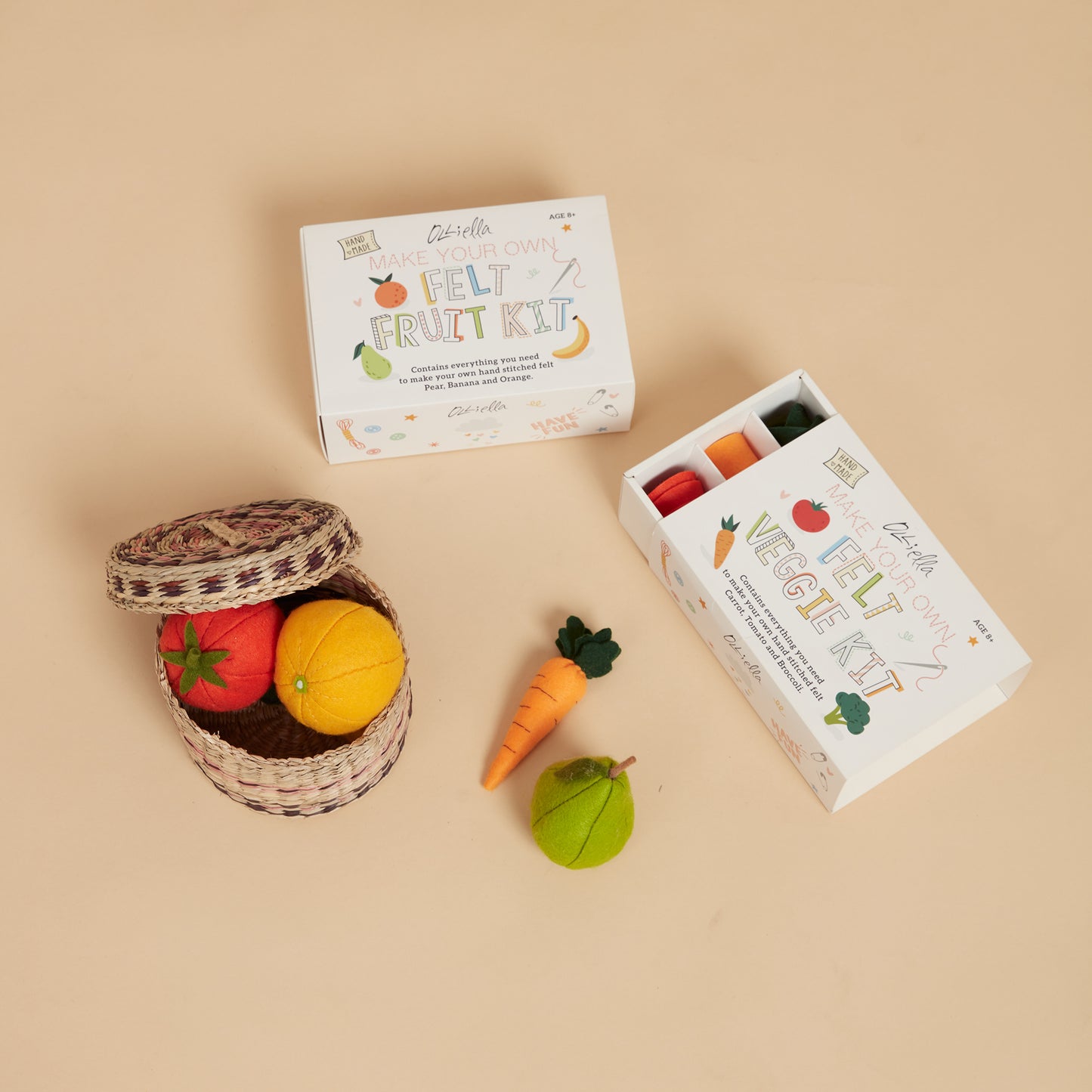 Craft Set - Make Your Own Felt Fruit - Little Reef and Friends