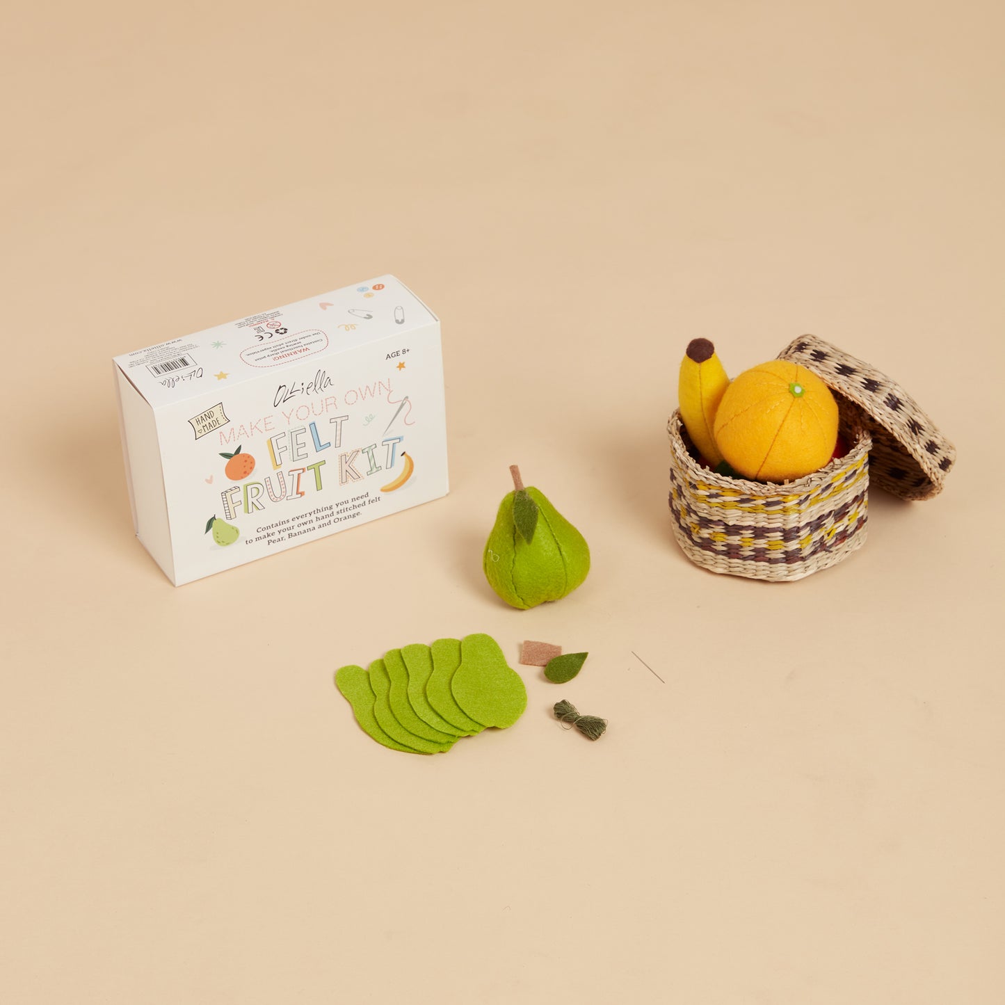Craft Set - Make Your Own Felt Fruit - Little Reef and Friends
