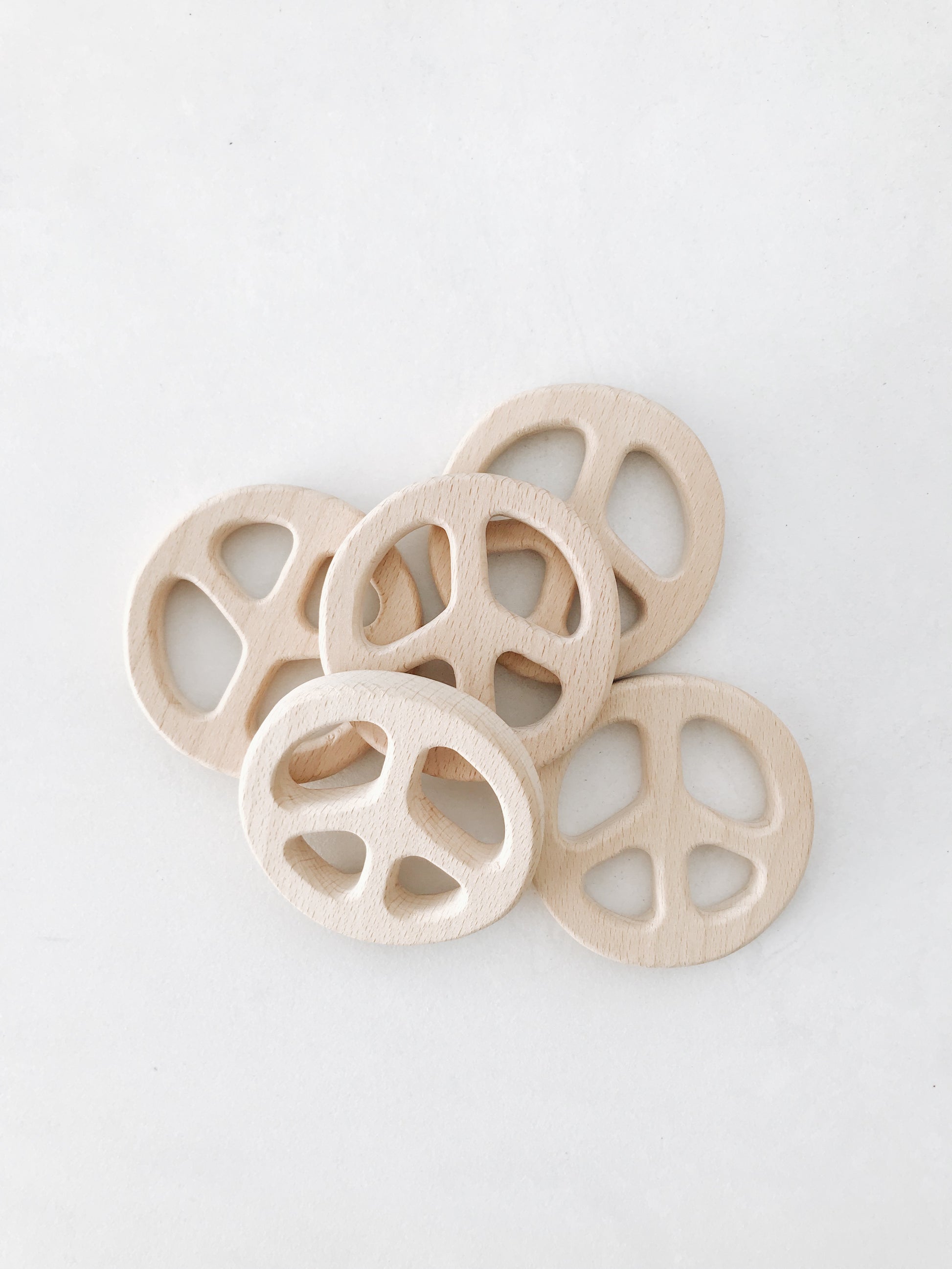 Wooden Peace Teether - Little Reef and Friends