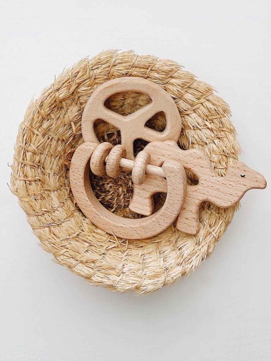 Wooden Peace Teether - Little Reef and Friends